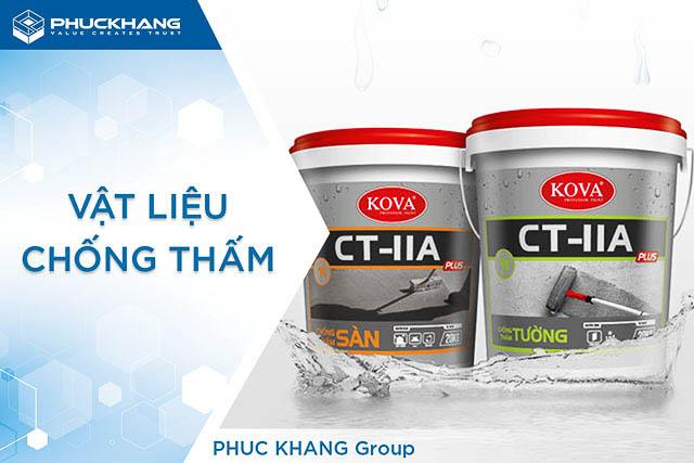 Các ứng dụng đa dạng của sơn chống thấm Kova CT11A trong xây dựng